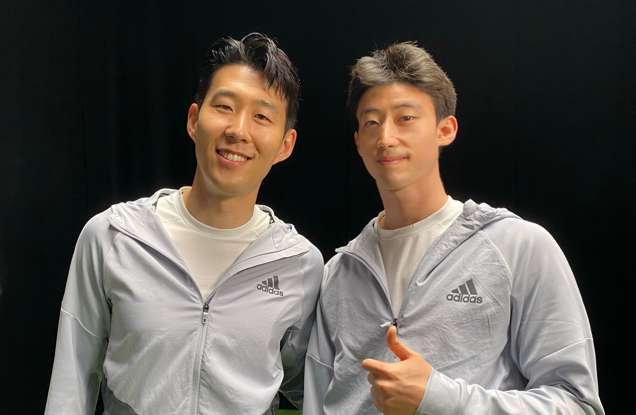 son heung min with body double